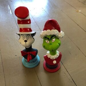 Dr. Seuss Cat in the Hat and Grinch Set